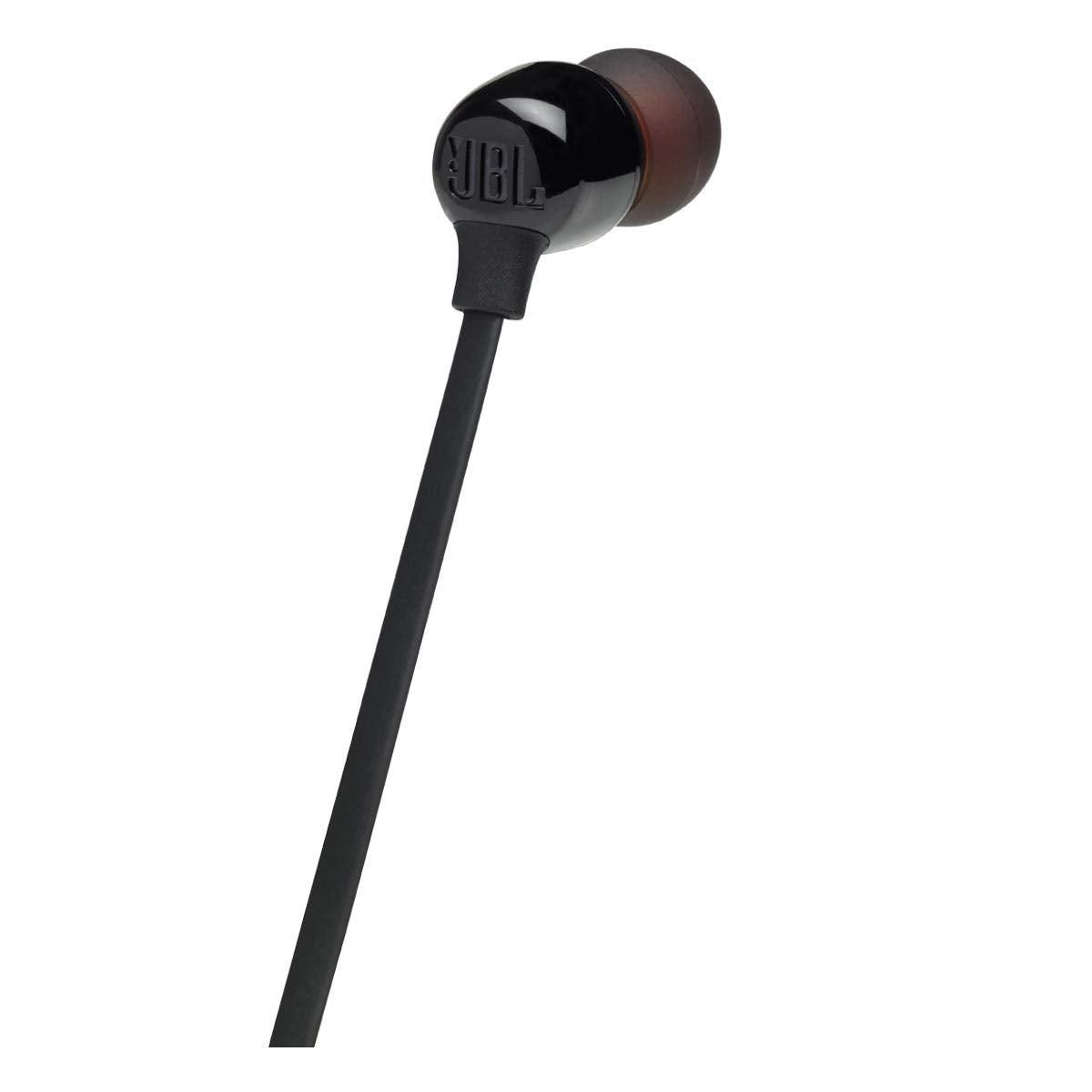 JBL Tune 125 remote and mic closeup enabling quick playback and call control benefit