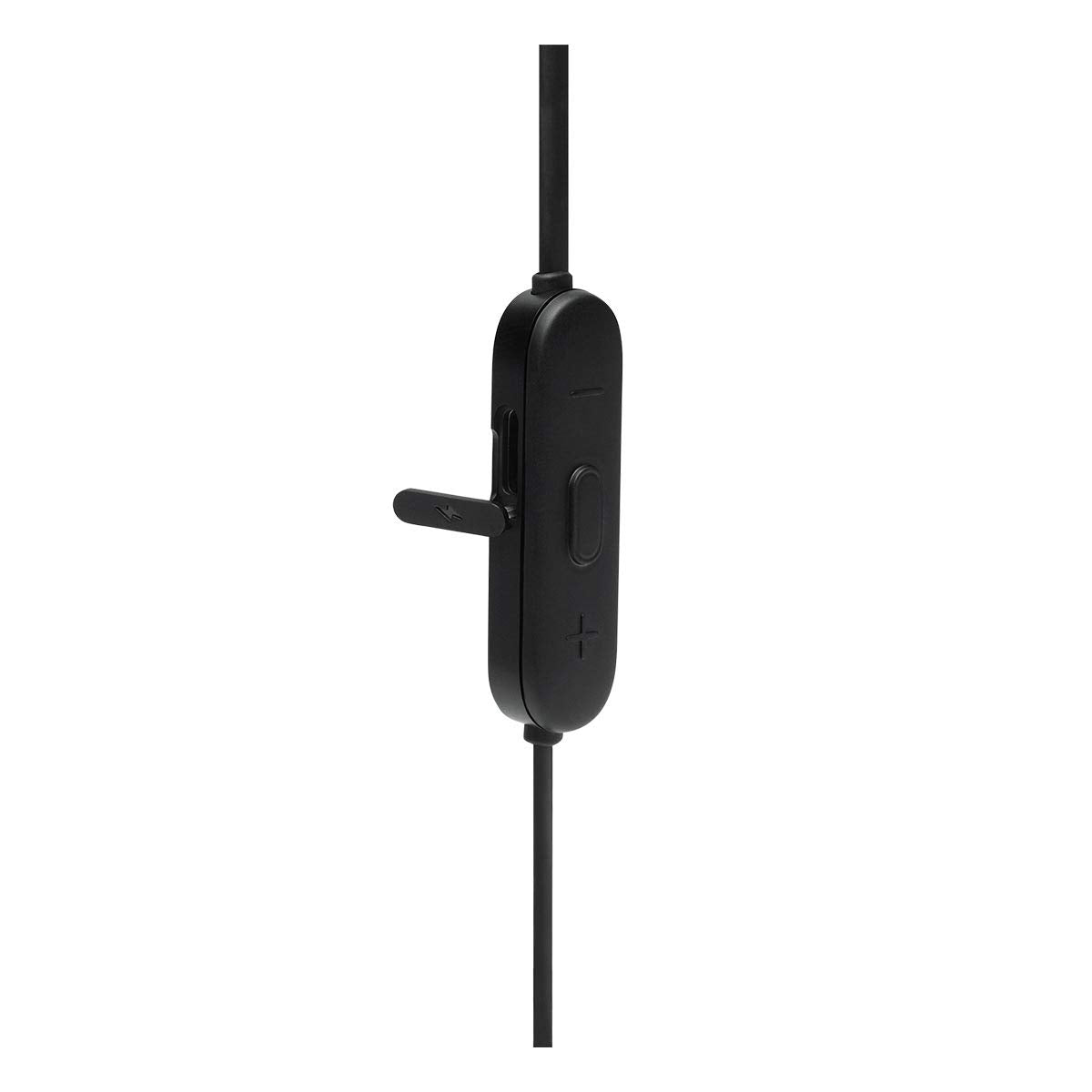 JBL Tune 215 magnetic earbuds clipped together, prevents tangles and dangling