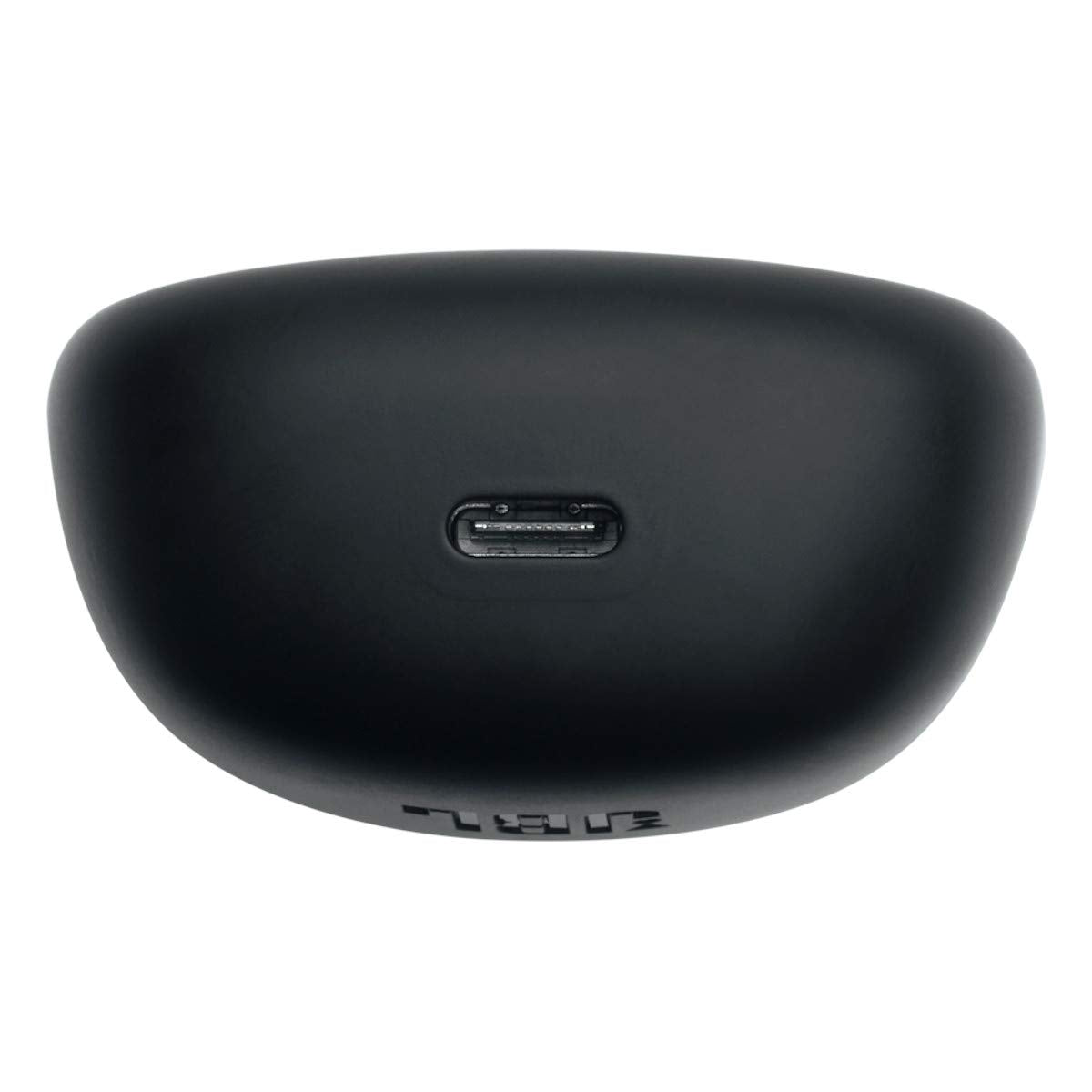 JBL included USB-C cable and case with earbuds indicating ready-to-charge convenience