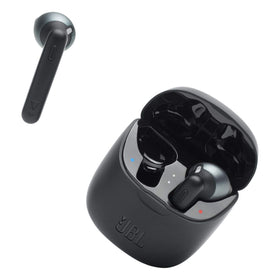 JBL Tune 225TWS front packaging showing earbuds and branding for confident purchase