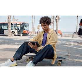 JBL Tune 230NC TWS charging case keeps power on the go.