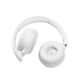 JBL Tune 510BT earcup closeup with built‑in microphone for clear calls