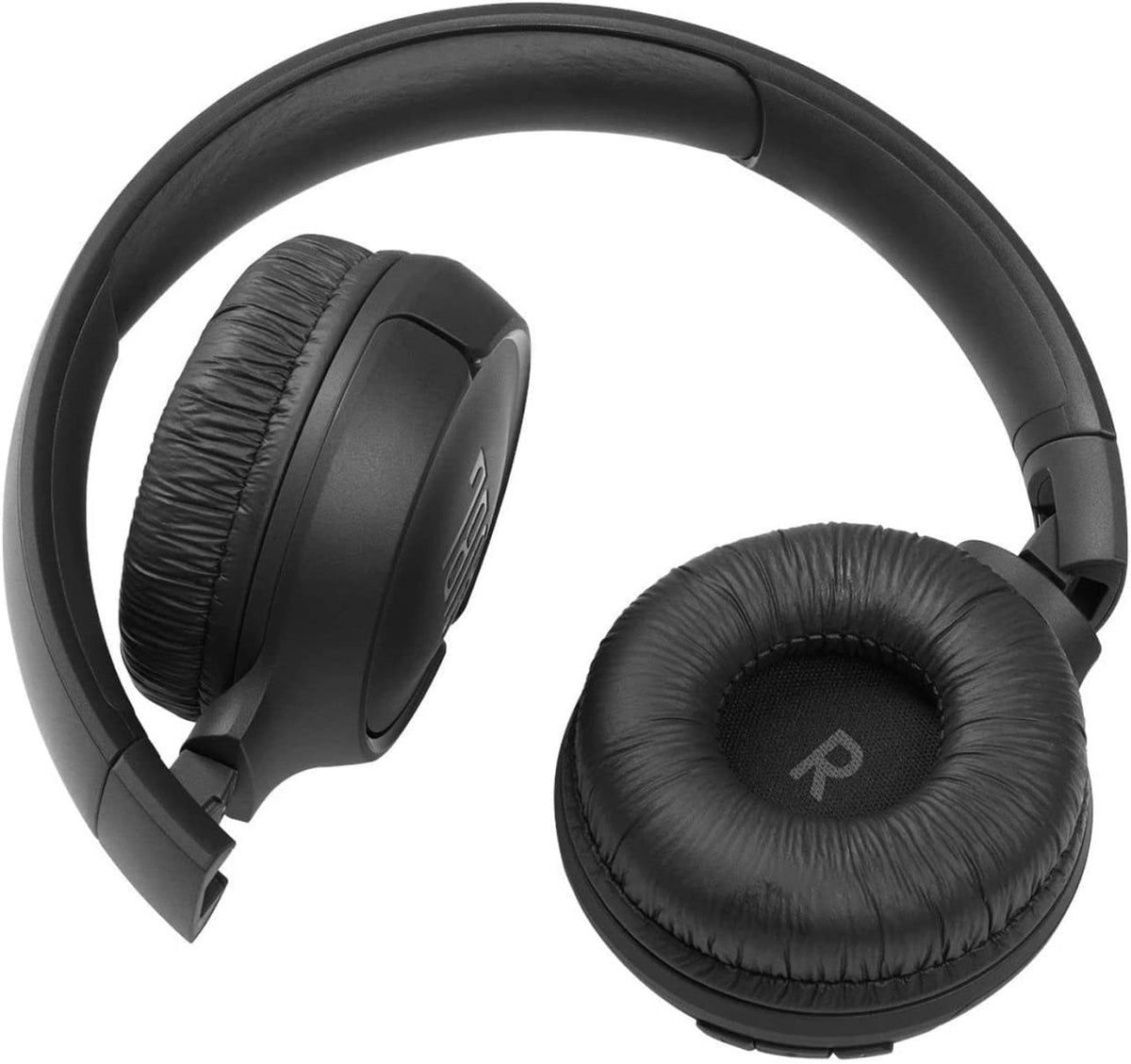 JBL Tune 510BT folded flat for travel and easy storage showcasing portability benefit
