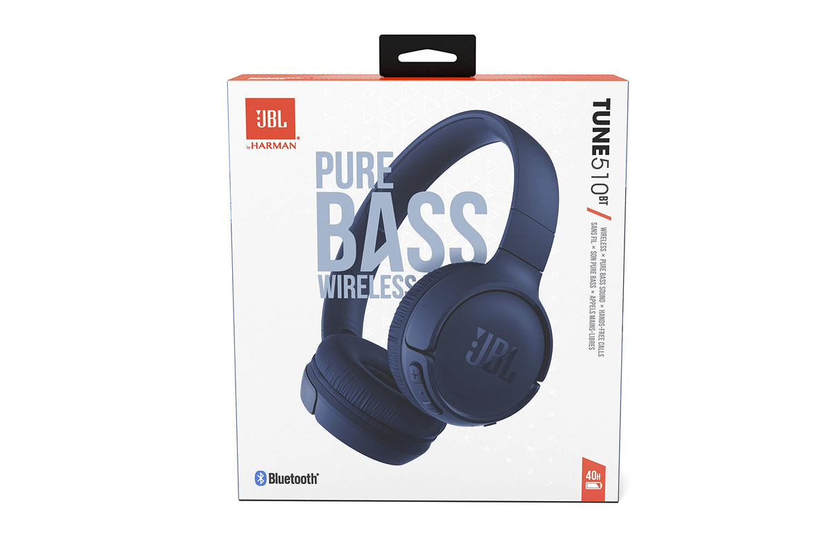 JBL Tune 510BT worn on commuter to show everyday use and call clarity benefit