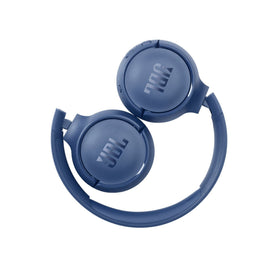JBL Tune 510BT side profile worn demonstrating secure on-ear fit