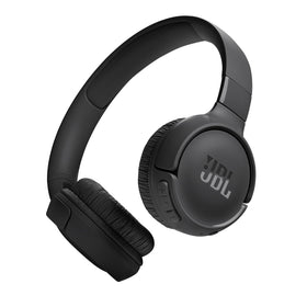 JBL Tune 520BT front view showing sleek on-ear design and clear branding for portable sound