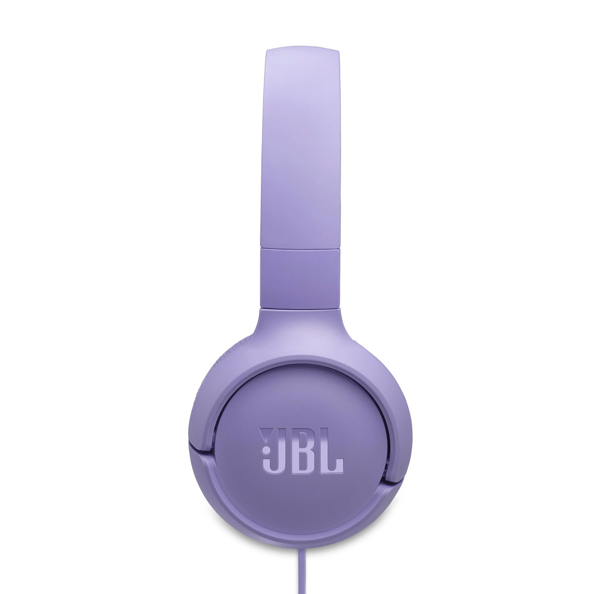 Flat tangle-free cable on JBL Tune 520C with reinforced connection for durability