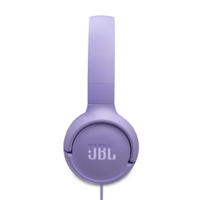 Flat tangle-free cable on JBL Tune 520C with reinforced connection for durability