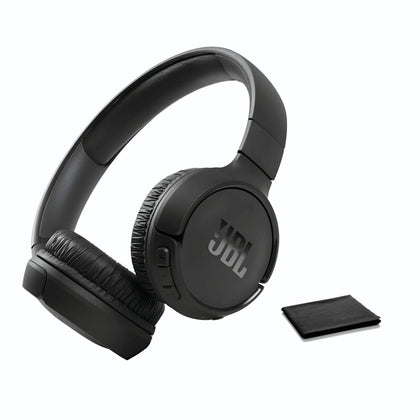 JBL Tune 570BT front view showing earcups and headband for clear branding