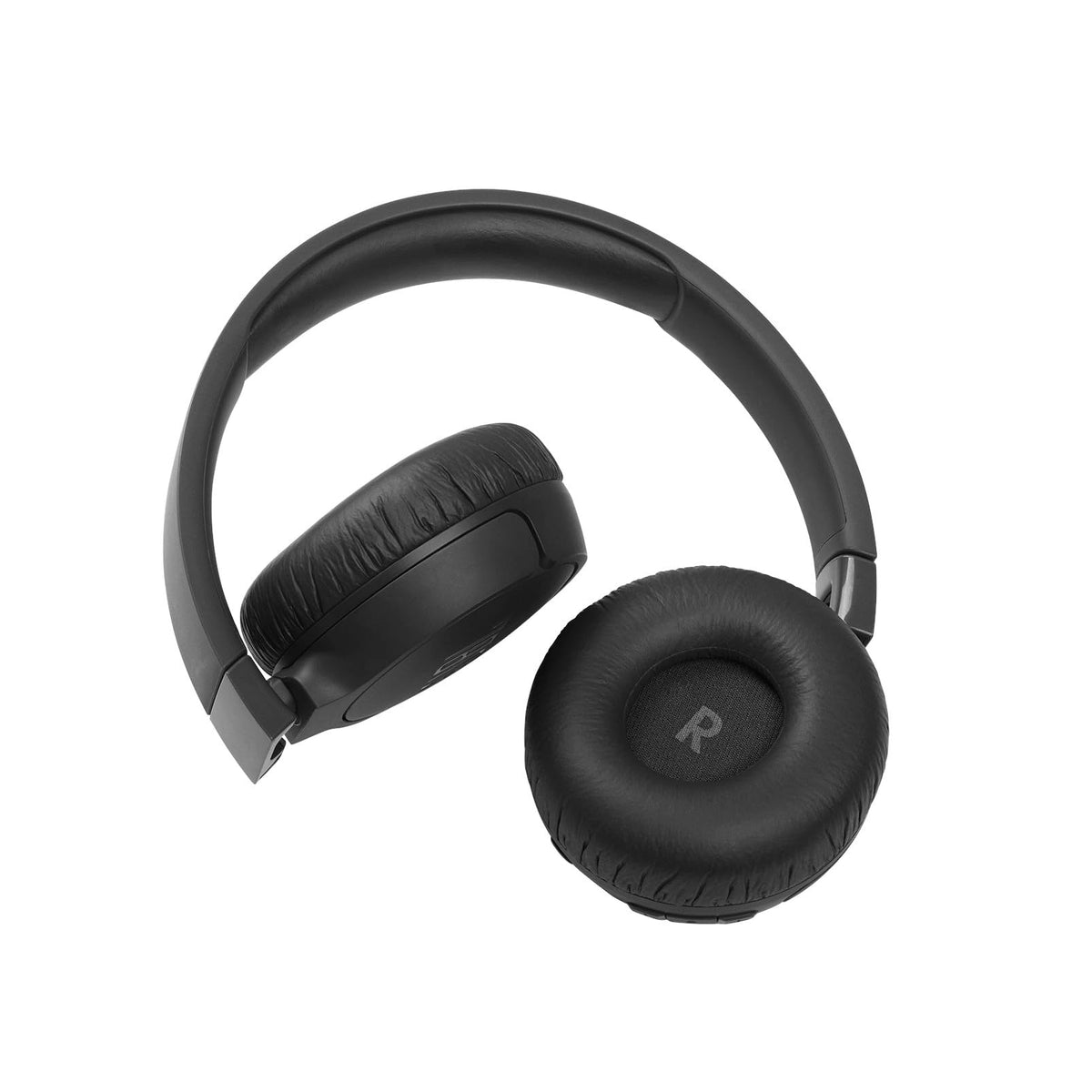 JBL Tune 660NC folded compact for travel, highlighting portability benefit