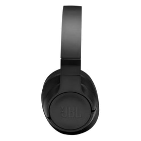 JBL Tune 710BT earcup close-up showing cushion comfort and passive isolation