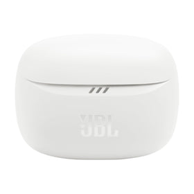 JBL Tune Buds 2 worn in ear during commute, demonstrating secure fit and everyday comfort