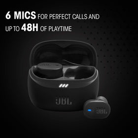 JBL Tune Buds 2 teal app customization for personalized sound.