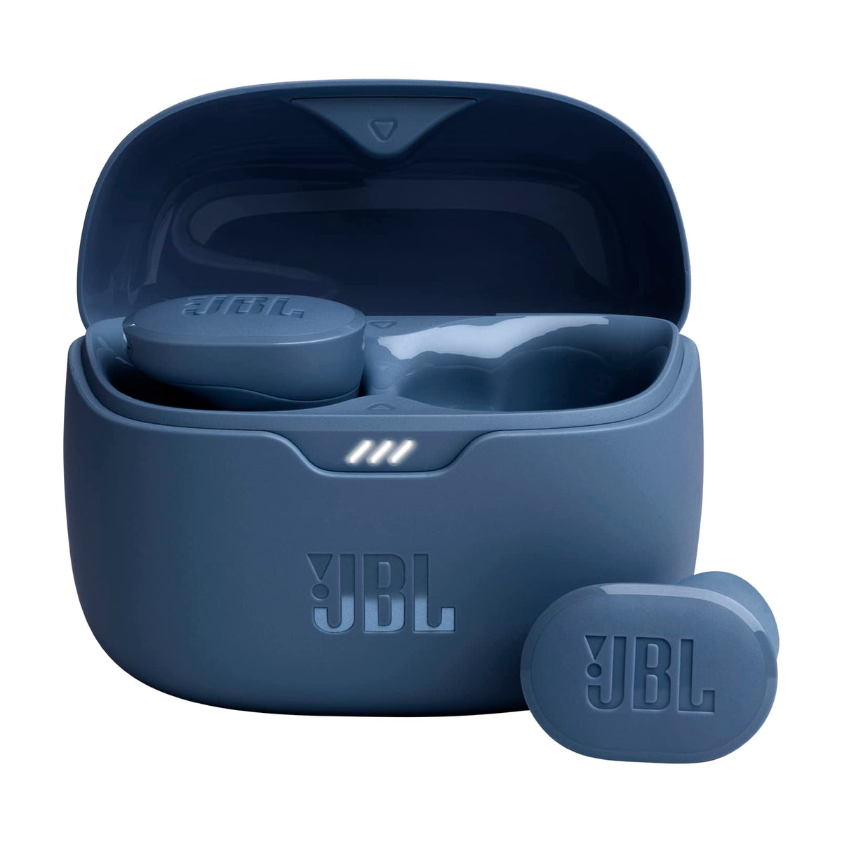 JBL Tune Buds in-ear design offers secure, comfortable all-day listening.