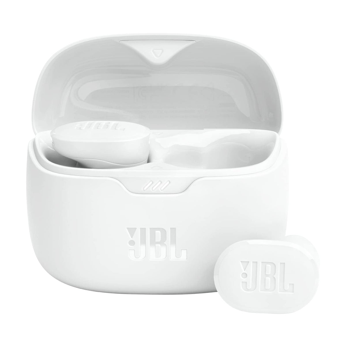 JBL Tune Buds delivering Pure Bass Sound for immersive audio.