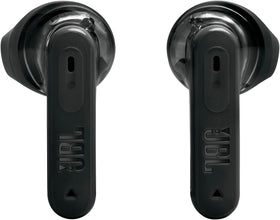 JBL Tune Flex 2 open charging case with earbuds inside, showing extended battery benefit