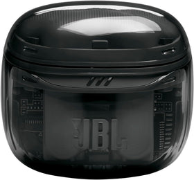 JBL Tune Flex 2 earbuds held in hand to show size and comfortable fit
