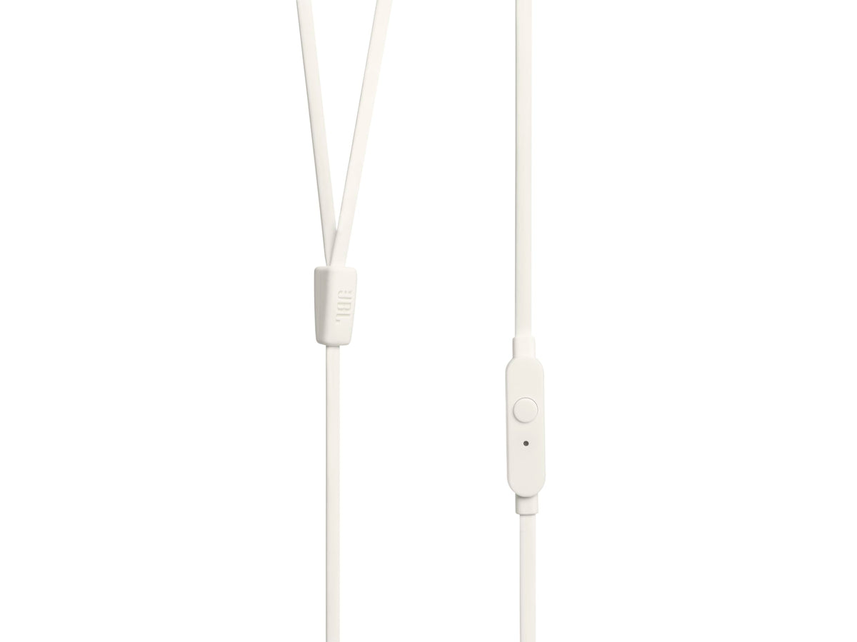 JBL Tune 110 with one-button remote and built-in microphone for calls