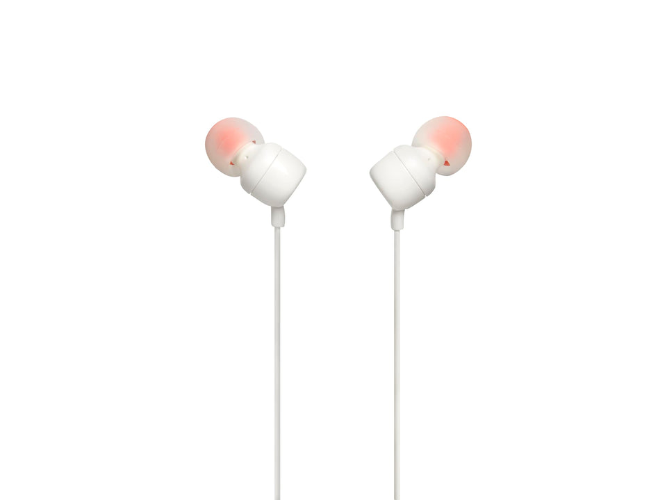 JBL Tune 110 earphones with 9mm drivers delivering deep bass on the go