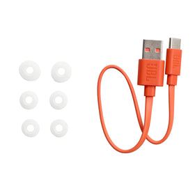 JBL Vibe Beam earbud texture detail, highlighting premium build and grip