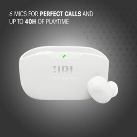 JBL Vibe Buds 2 app EQ screen on phone offering sound customization