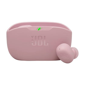 JBL Vibe Buds 2 worn in ear showing comfortable fit for long listening sessions