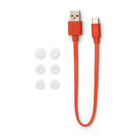 JBL Vibe Buds 2 splashed with water showing IP54 resistance for active life