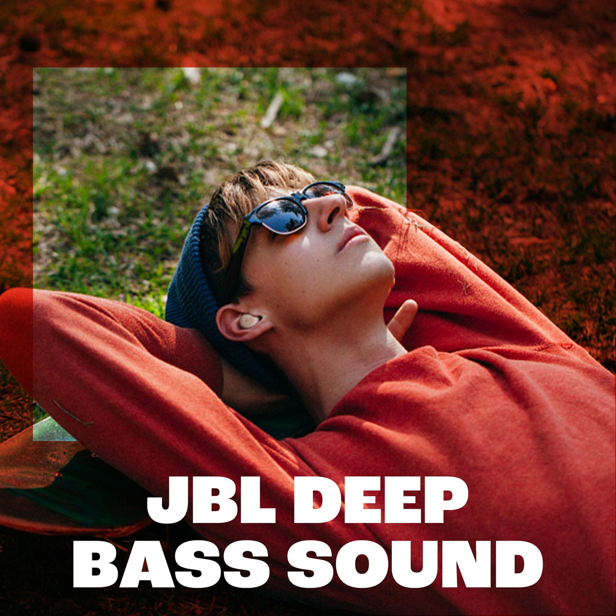 JBL earbuds splashed with water illustrating IP54 dust and splash resistance