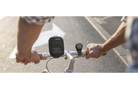 JBL Wind 3 LED display makes track selection legible while riding