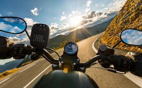 JBL Wind 3 S on the road delivers portable tunes.