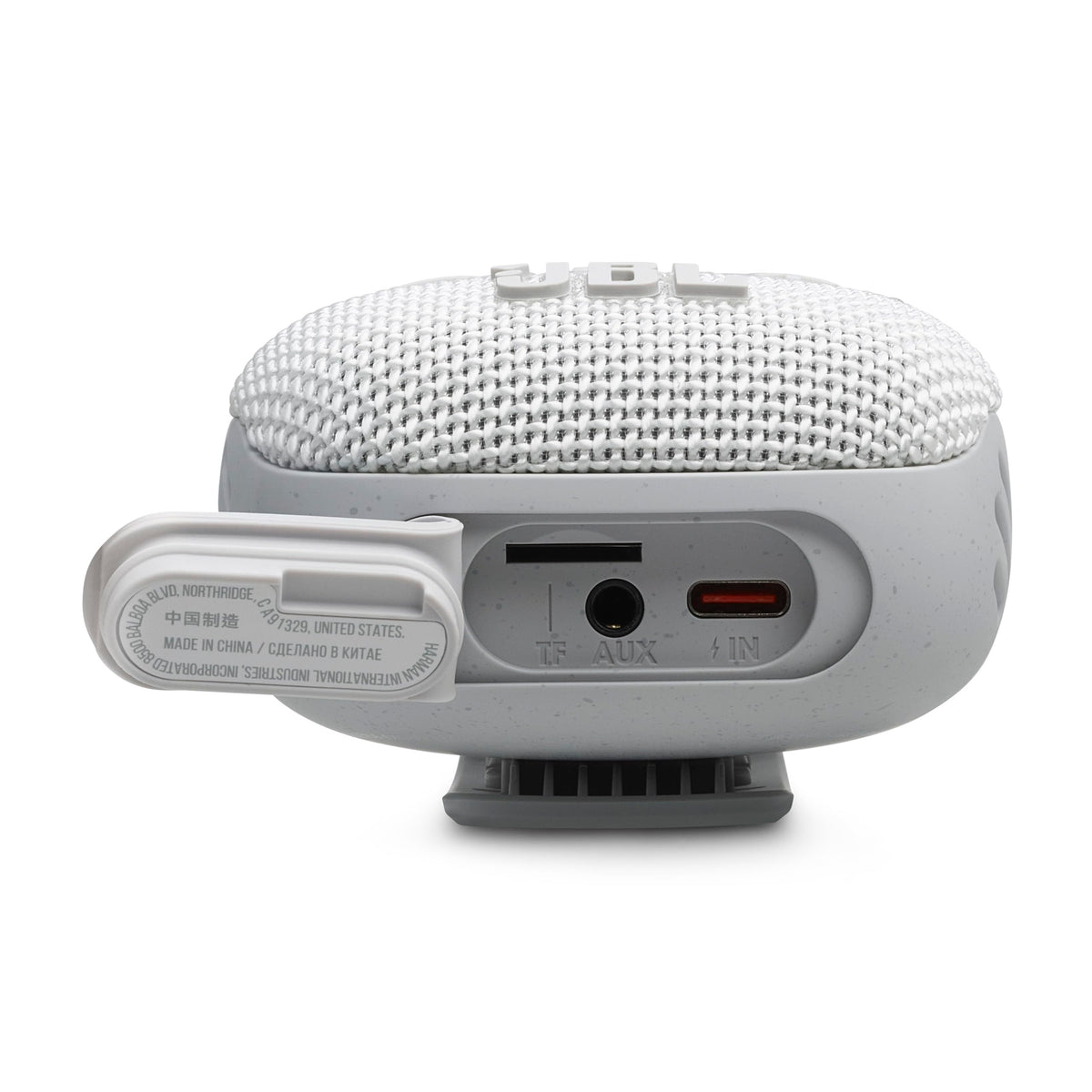 JBL Wind 3 supporting TF/microSD and AUX inputs for flexible playback