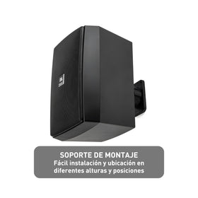 JBL XD-5 5.25-inch polypropylene woofers provide solid mid-bass performance.