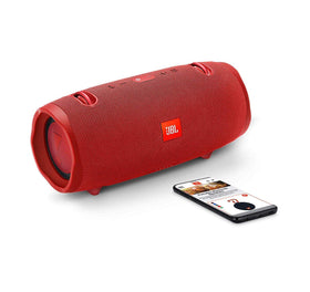 JBL Xtreme 2 red carrying strap with bottle opener for outdoor gatherings