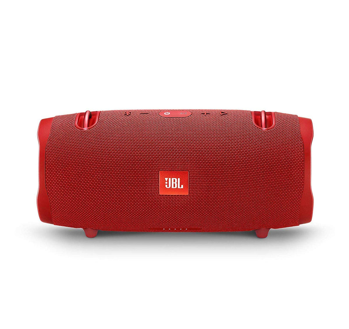 JBL Xtreme 2 red front view showing bold sound and rugged design