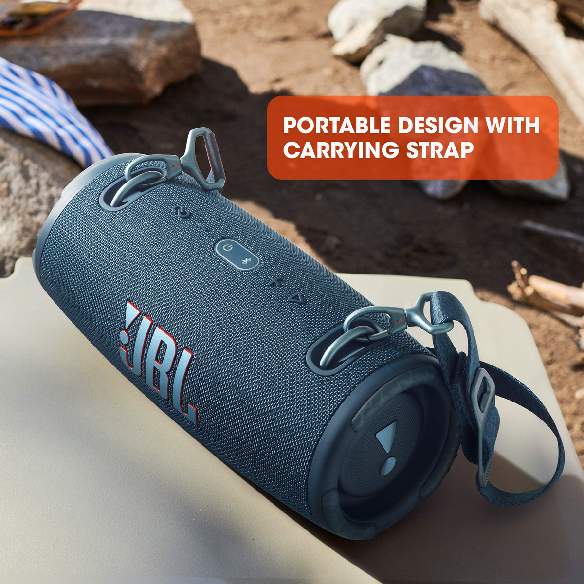 JBL Xtreme 3 IP67 waterproof and dustproof for poolside use