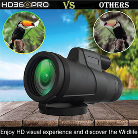 JBSZTH monocular 12x50 with BAK-4 prism for crisp edges