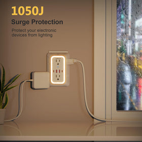 JcBlaon ETL-certified power strip offers reliable home and office use