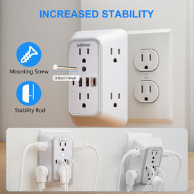 JcBlaon ETL-certified safety ensures reliable, certified power extension for everyday tasks.