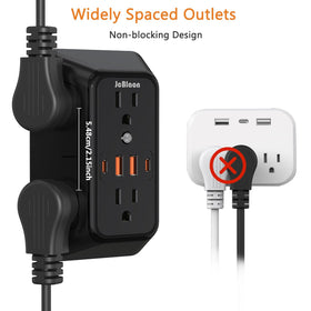 JcBlaon ETL-certified wall plug for safe, reliable power.