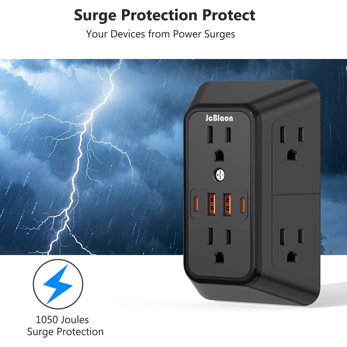 JcBlaon screw-port design keeps the extender securely attached.