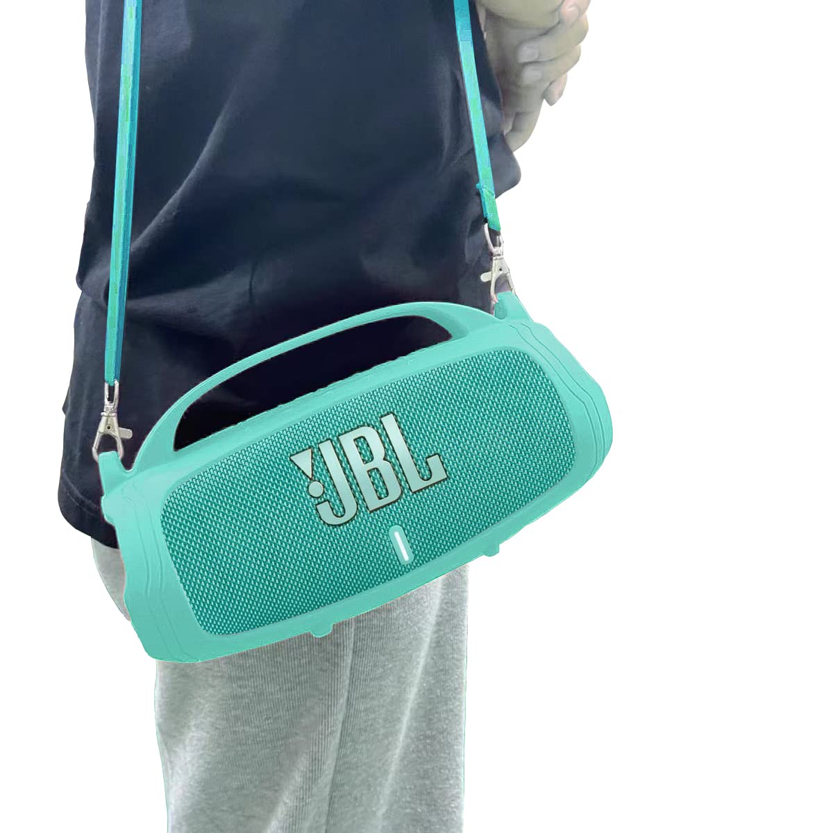 JCHPINE soft silicone shell for JBL Charge 5 provides comfortable protection.