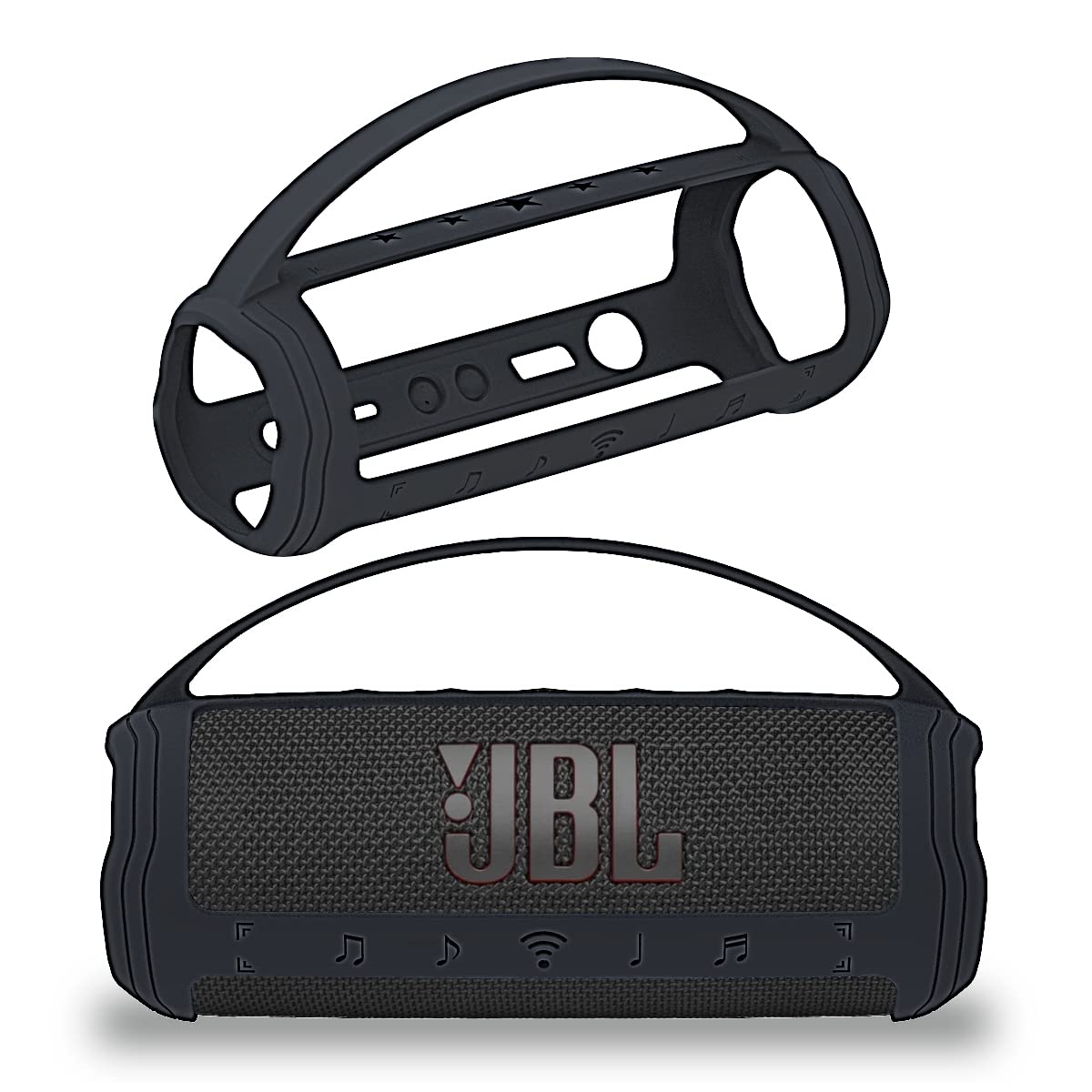 JCHPINE silicone case front view showing protective fit and style