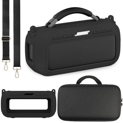 JCHPINE front view of case and silicone cover showing protection and style