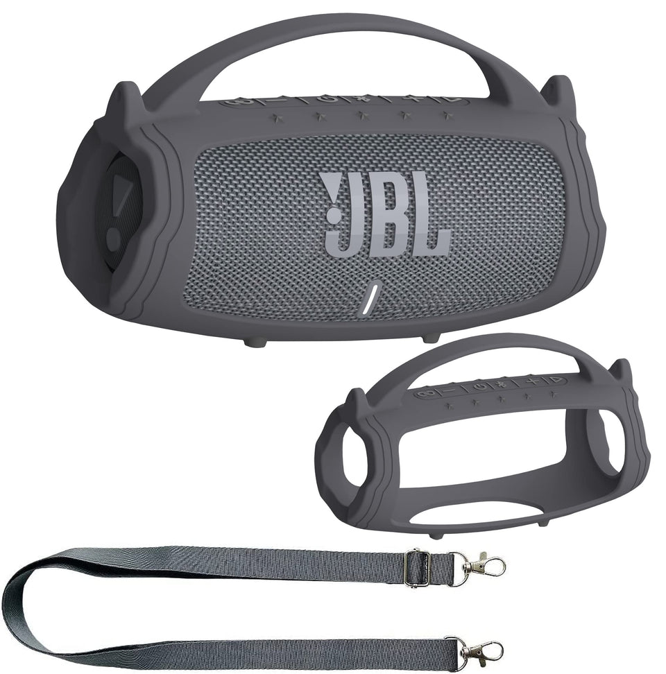 JCHPINE JBL Charge 5 silicone cover front view shields the speaker while preserving easy charging access