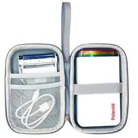 JCHPINE with Polaroid Hi-Print inside demonstrating secure fit and protection