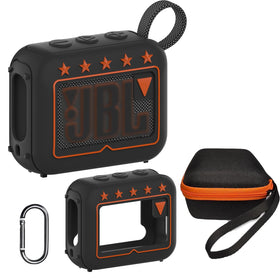 JCHPINE silicone cover for JBL Go 4 protects with a soft touch