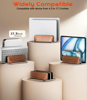 JCZT height-adjustable stand adapts from 0.66 to 1.65 inches.