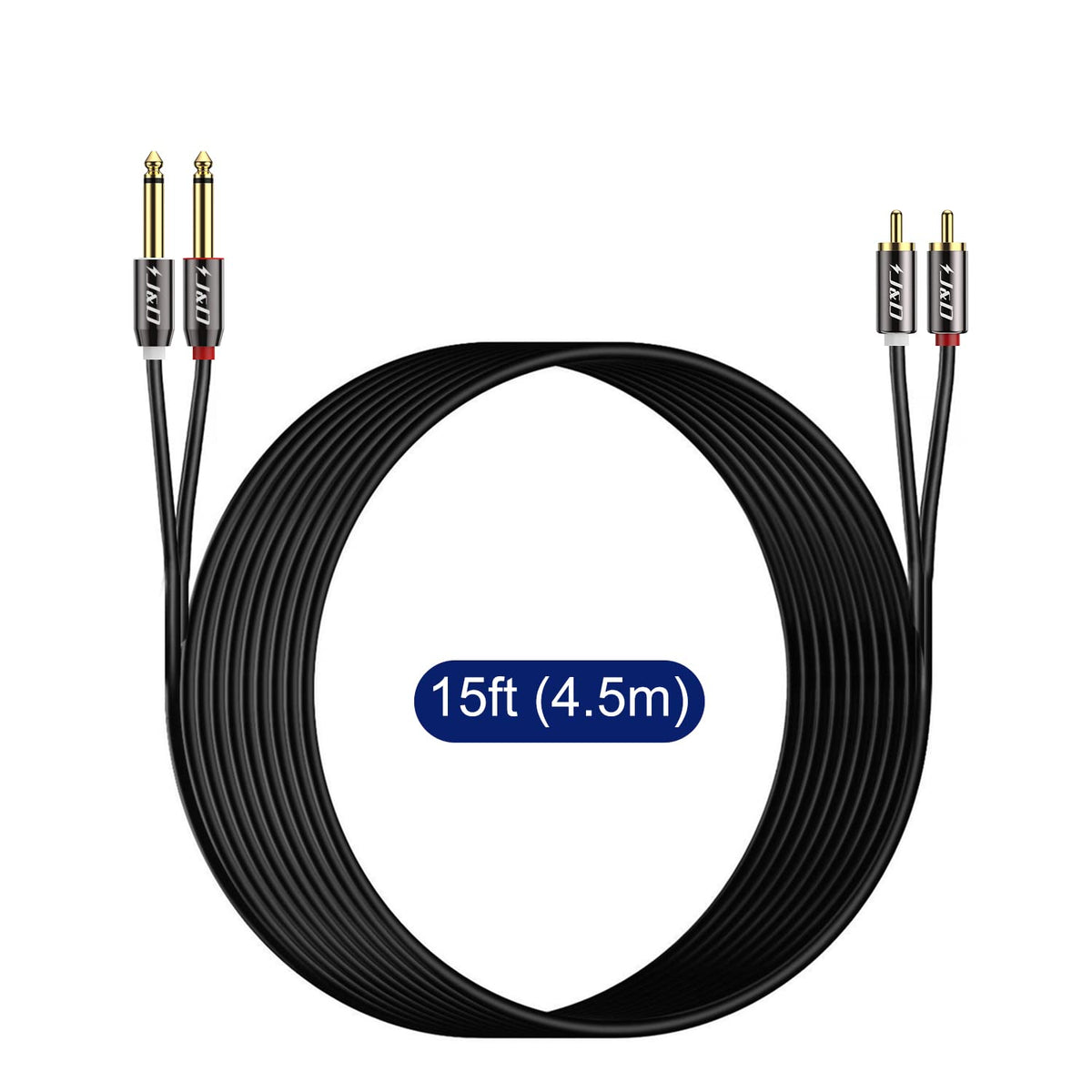 J&D compatible with AV receivers, speakers, and amplifiers for versatile routing.