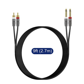 J&D 9-foot length provides flexible placement around a media setup.