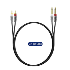 J&D durable sleeve and shielding for long-lasting cables.